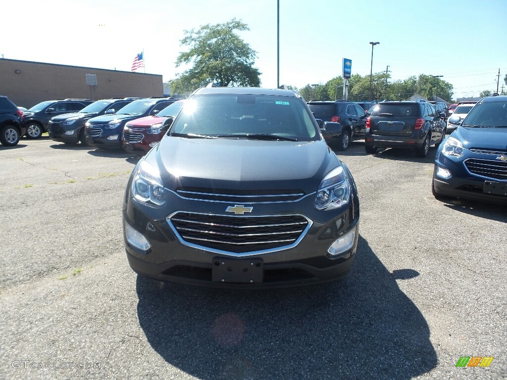 2017 Equinox LT AWD - Nightfall Gray Metallic / Jet Black photo #2