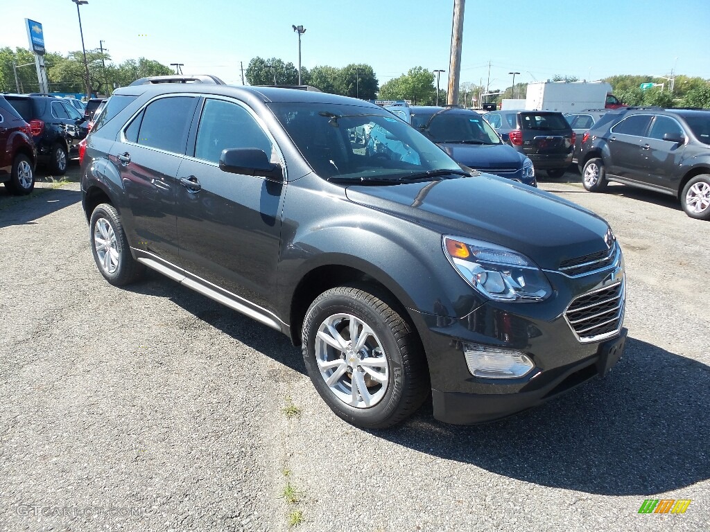 2017 Equinox LT AWD - Nightfall Gray Metallic / Jet Black photo #3