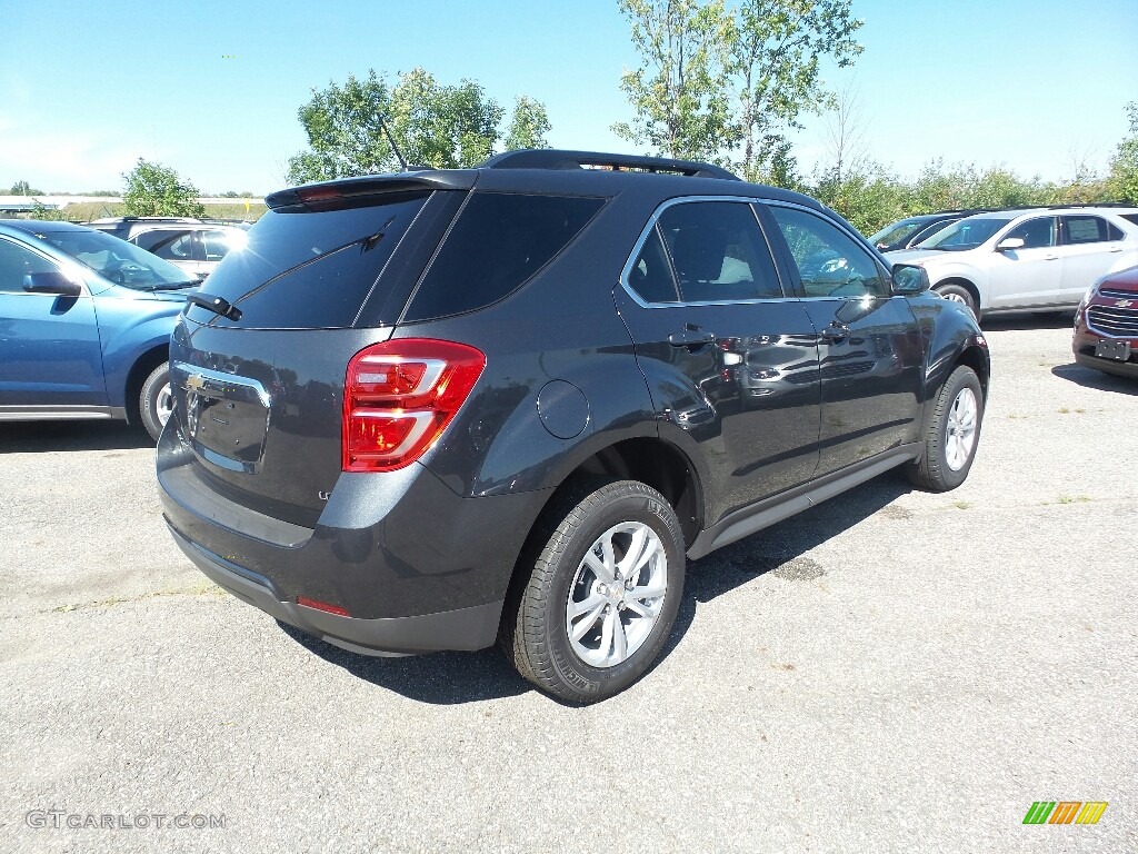 2017 Equinox LT AWD - Nightfall Gray Metallic / Jet Black photo #4