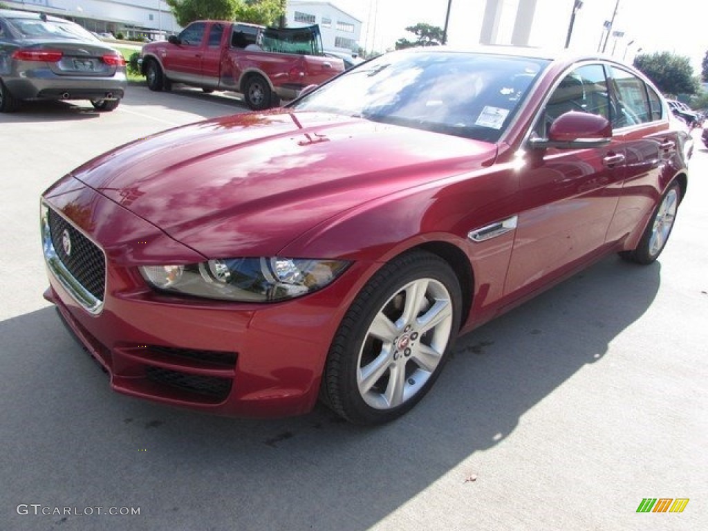 Italian Racing Red 2017 Jaguar XE 25t Prestige Exterior Photo #115689226