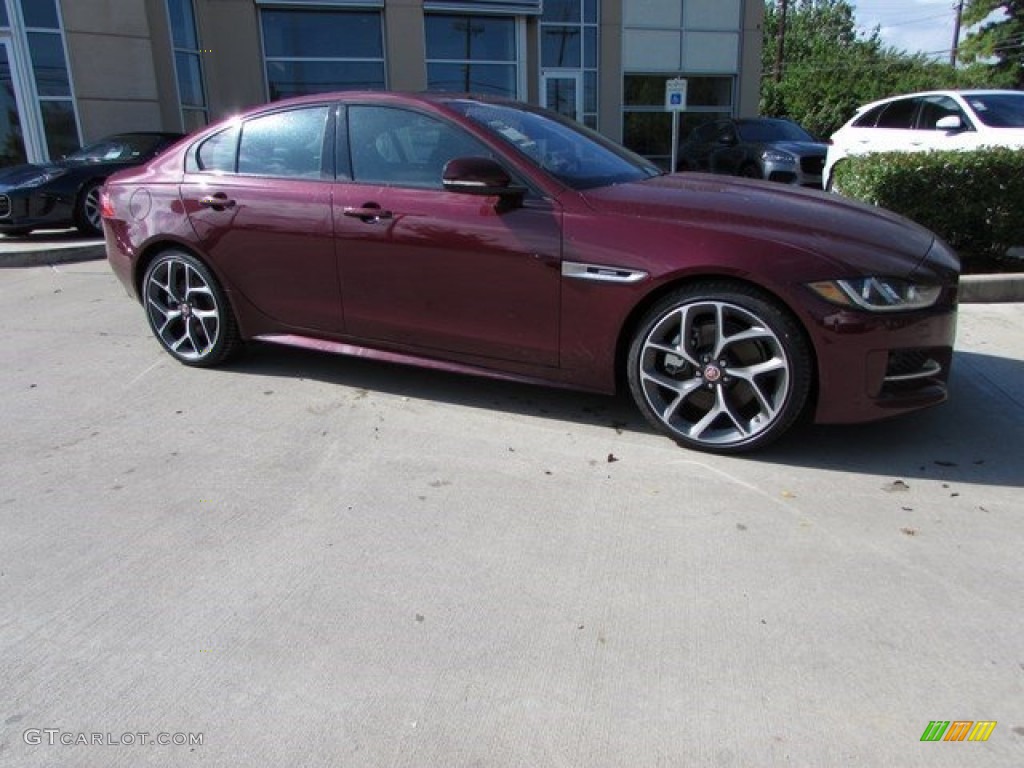 2017 XE 35t R-Sport - Odyssey Red / Jet/Light Oyster photo #1