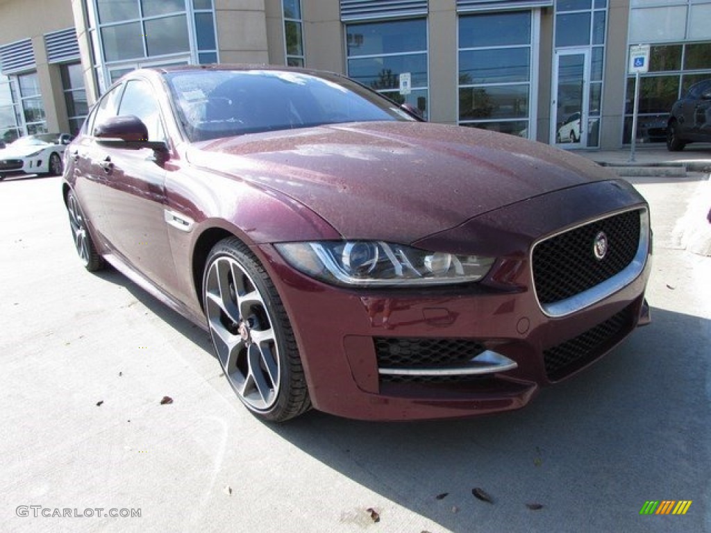 2017 XE 35t R-Sport - Odyssey Red / Jet/Light Oyster photo #2
