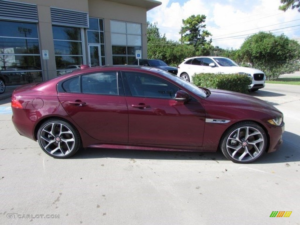 2017 XE 35t R-Sport - Odyssey Red / Jet/Light Oyster photo #6