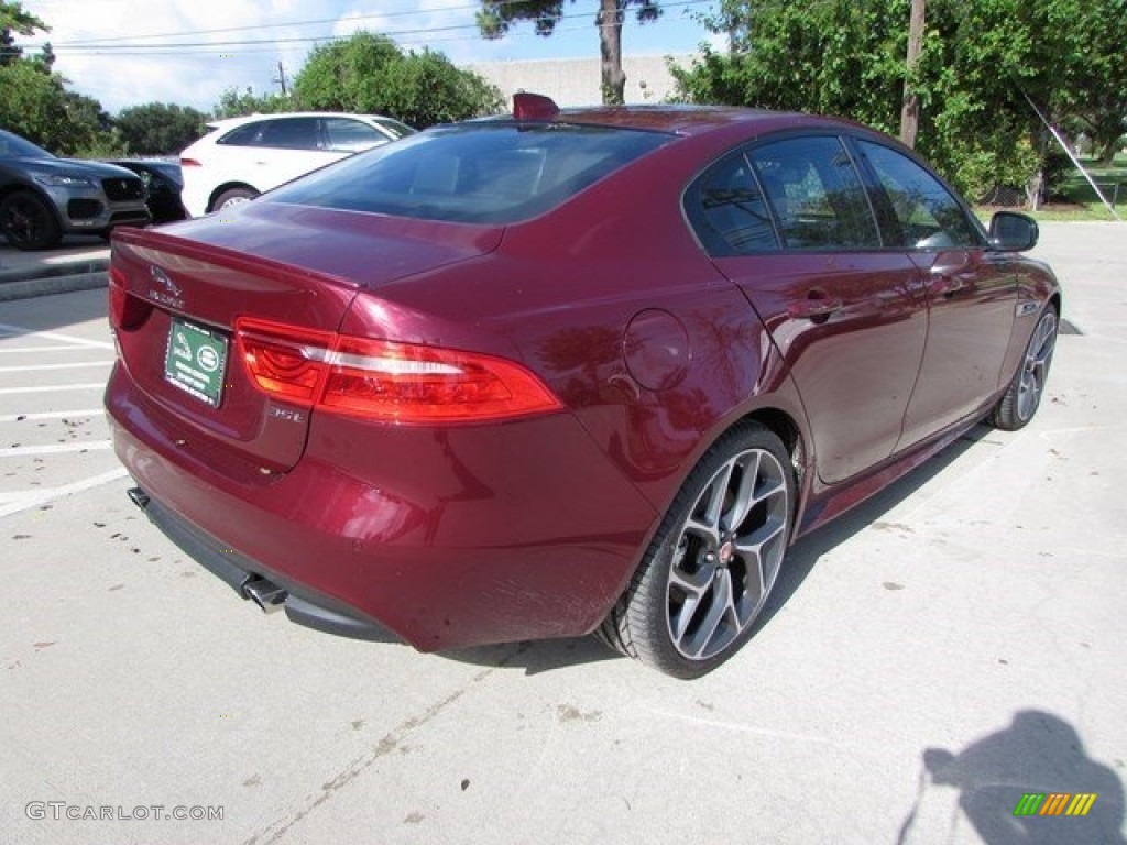 2017 XE 35t R-Sport - Odyssey Red / Jet/Light Oyster photo #7