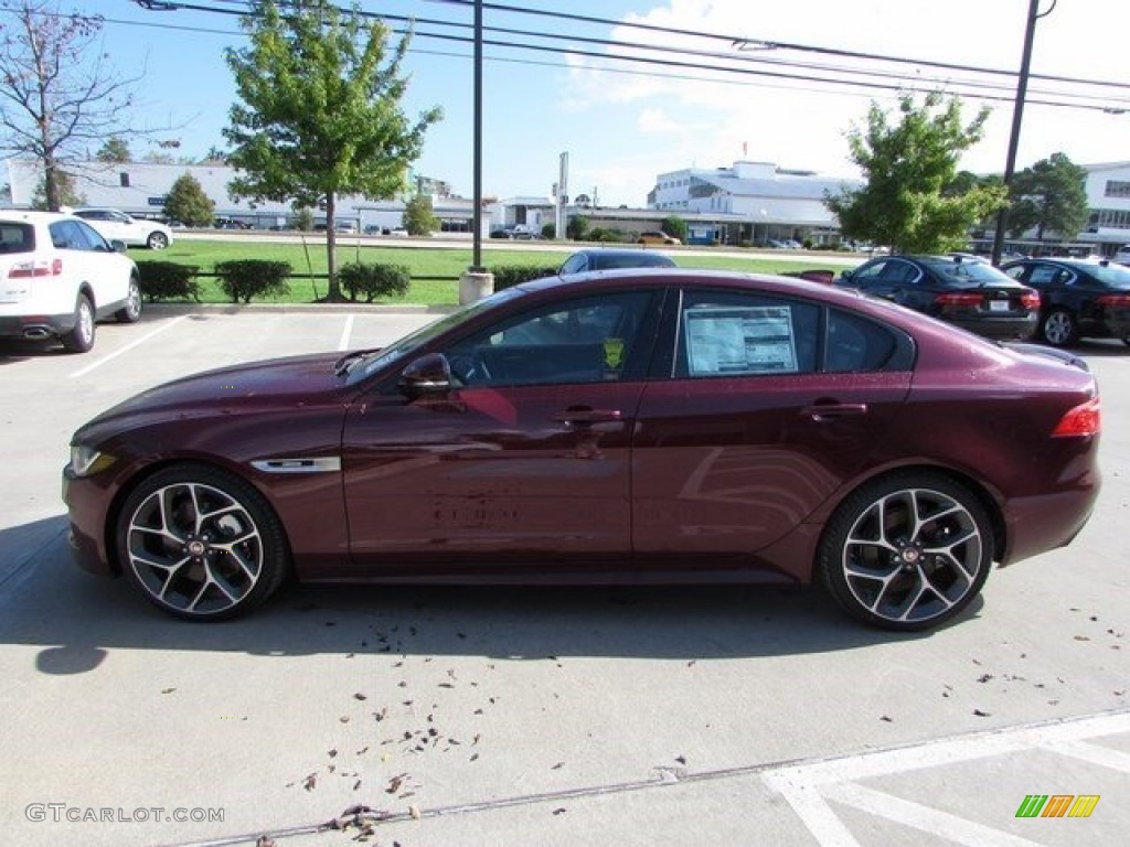 2017 XE 35t R-Sport - Odyssey Red / Jet/Light Oyster photo #10