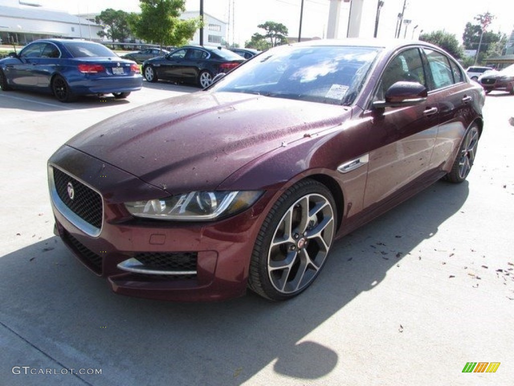 Odyssey Red 2017 Jaguar XE 35t R-Sport Exterior Photo #115689805