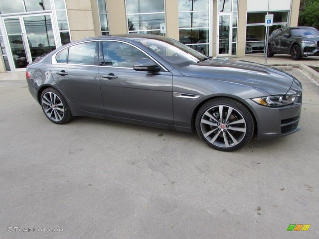 2017 XE 20d R-Sport AWD - Ammonite Grey / Jet photo #1