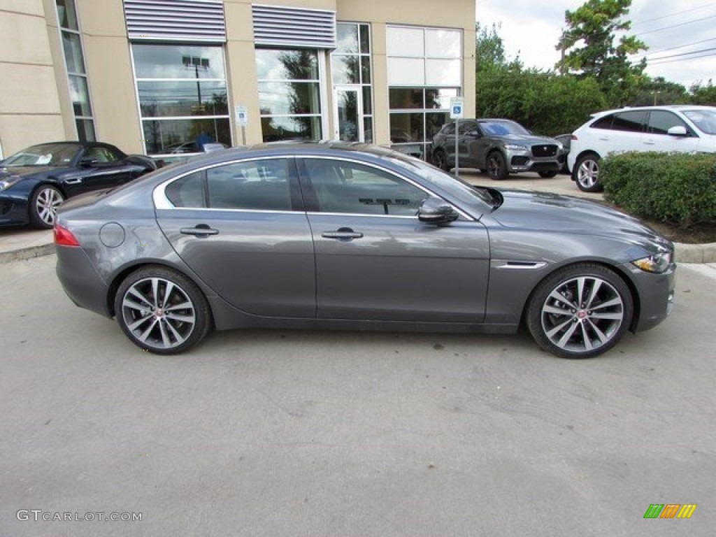 Ammonite Grey 2017 Jaguar XE 20d R-Sport AWD Exterior Photo #115690015