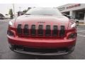 2017 Deep Cherry Red Crystal Pearl Jeep Cherokee Sport Altitude  photo #2