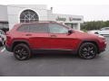 2017 Deep Cherry Red Crystal Pearl Jeep Cherokee Sport Altitude  photo #8