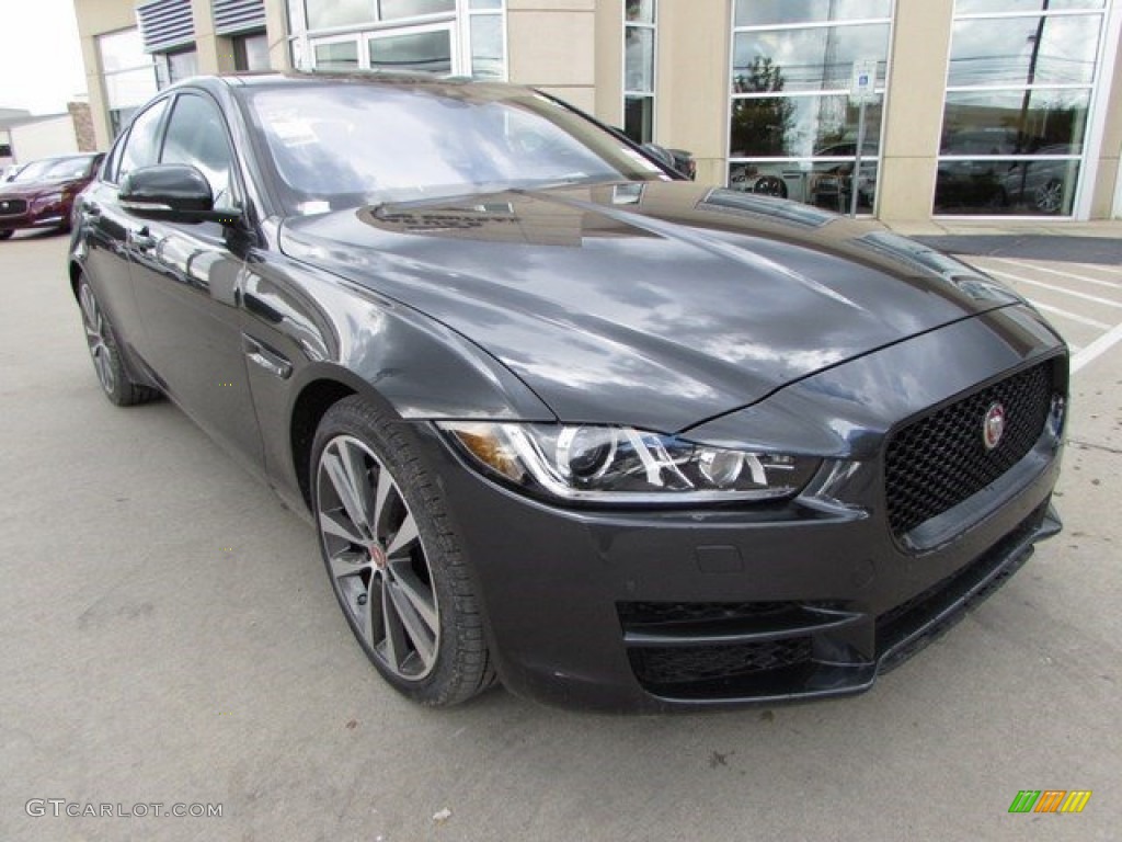 Storm Grey 2017 Jaguar XE 25t Prestige Exterior Photo #115690510