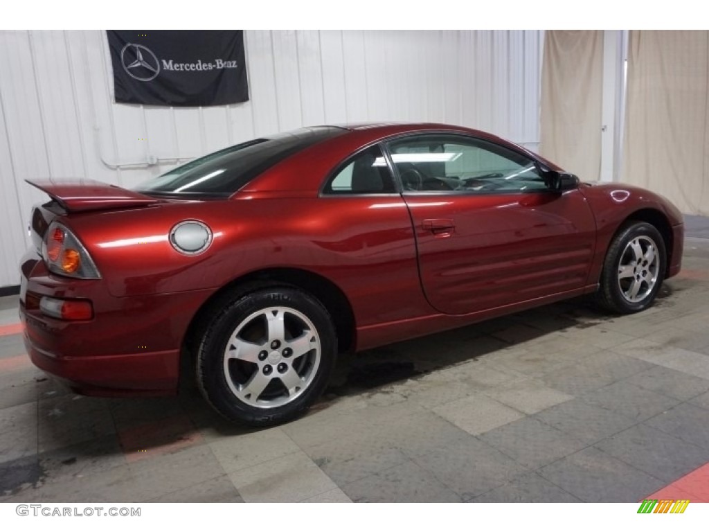 2003 Eclipse GS Coupe - Saronno Red / Midnight photo #7