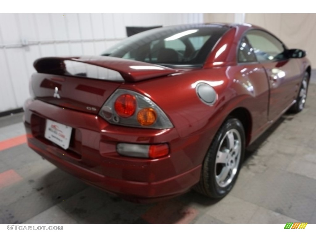 2003 Eclipse GS Coupe - Saronno Red / Midnight photo #8
