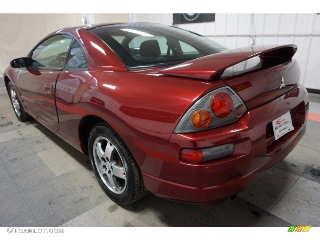 2003 Eclipse GS Coupe - Saronno Red / Midnight photo #10
