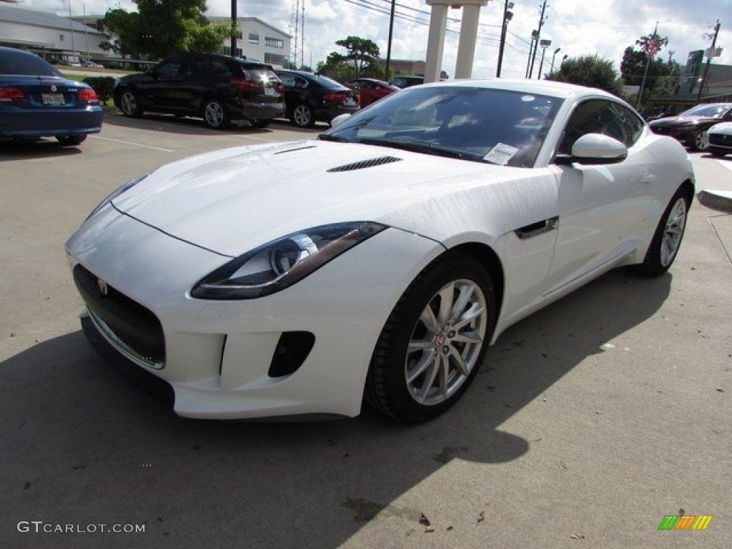 Polaris White 2017 Jaguar F-TYPE Coupe Exterior Photo #115690936