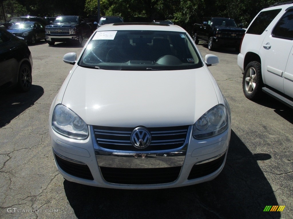 2006 Jetta 2.5 Sedan - Campanella White / Anthracite Black photo #2