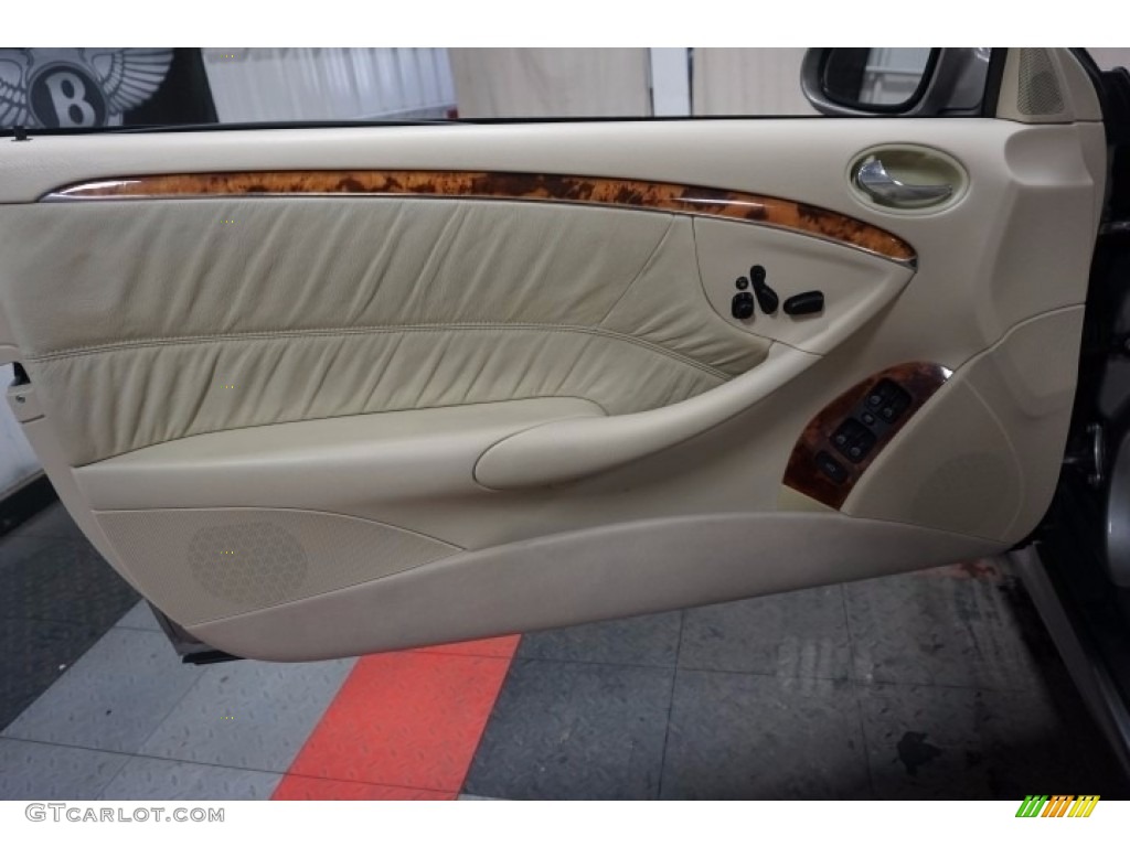 2005 CLK 500 Cabriolet - Diamond Silver Metallic / Ash photo #12