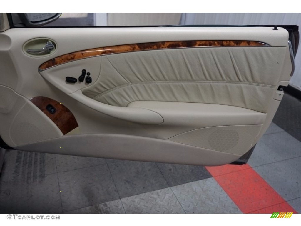 2005 CLK 500 Cabriolet - Diamond Silver Metallic / Ash photo #16
