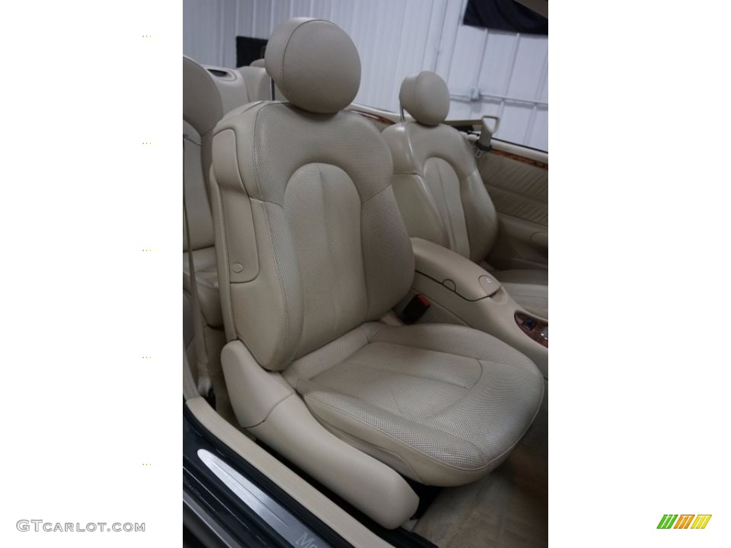 2005 CLK 500 Cabriolet - Diamond Silver Metallic / Ash photo #17