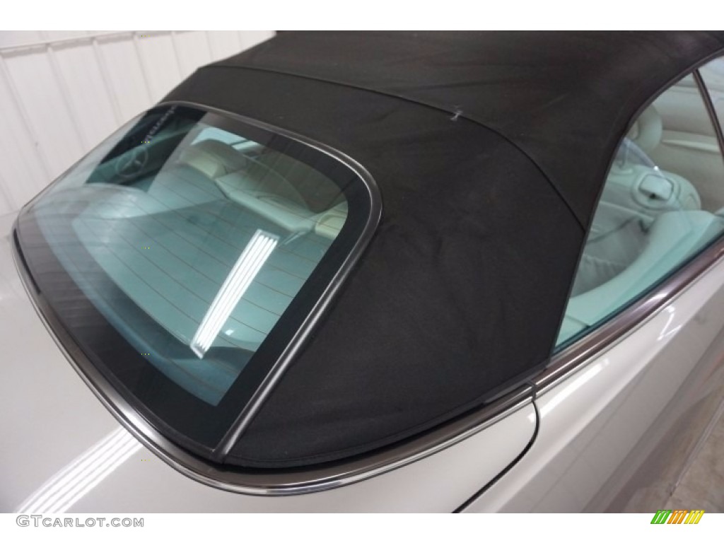 2005 CLK 500 Cabriolet - Diamond Silver Metallic / Ash photo #62