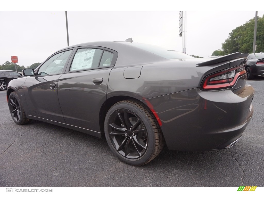 2016 Charger R/T - Granite Crystal Metallic / Black photo #5