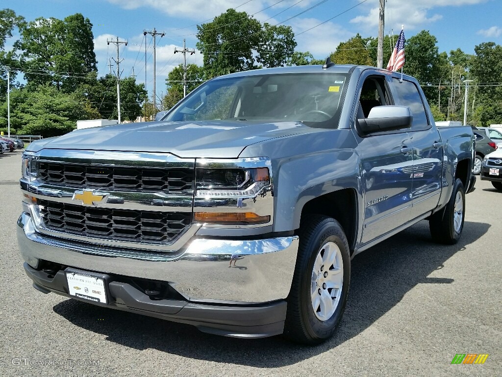 2016 Silverado 1500 LT Crew Cab 4x4 - Slate Grey Metallic / Jet Black photo #3