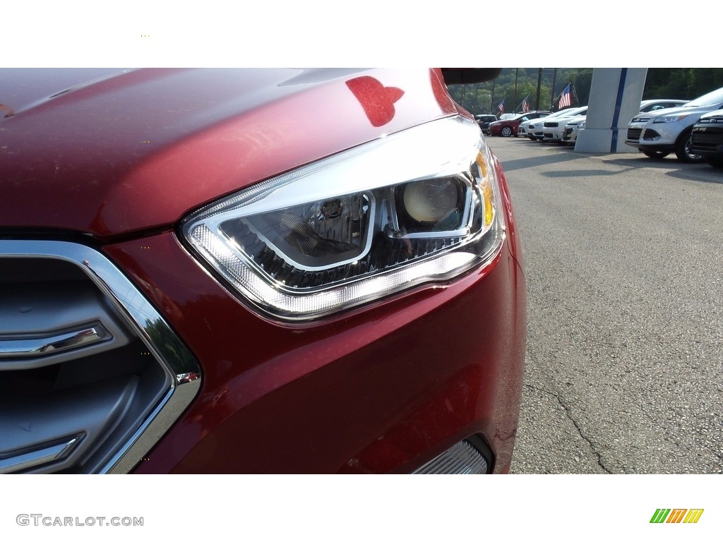 2017 Escape Titanium 4WD - Ruby Red / Charcoal Black photo #4