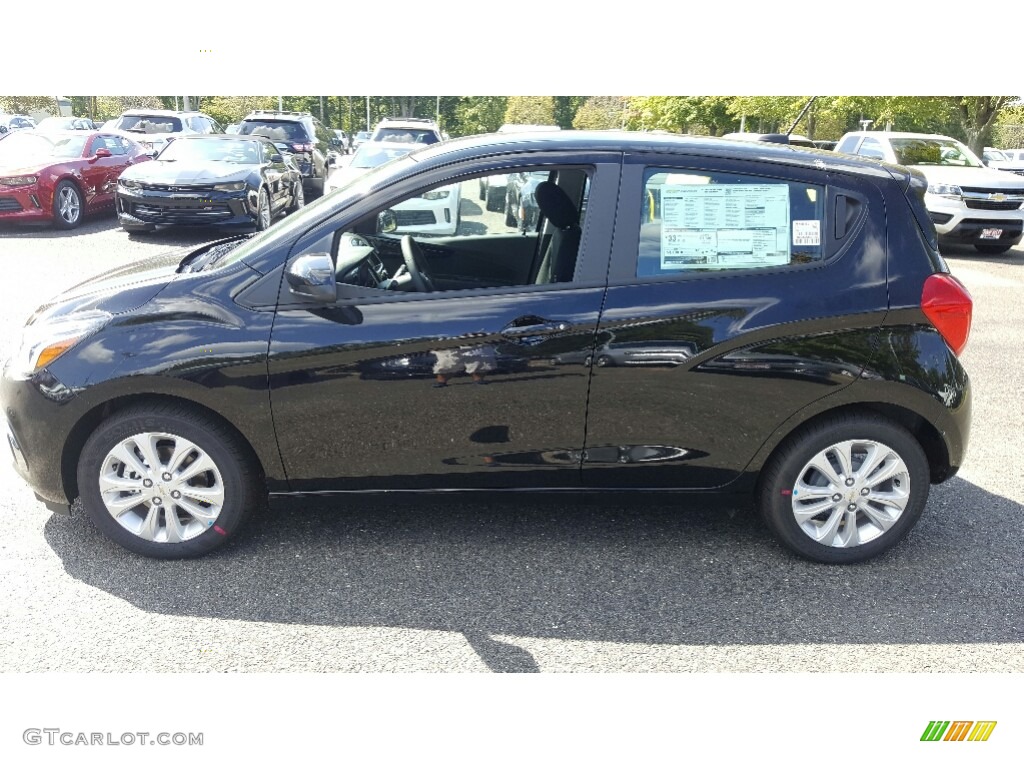Mosaic Black Metallic 2017 Chevrolet Spark LT Exterior Photo #115695019