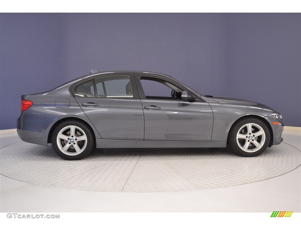 2014 3 Series 328d Sedan - Mineral Grey Metallic / Black photo #8