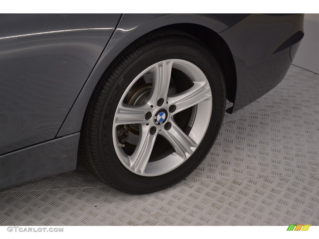 2014 3 Series 328d Sedan - Mineral Grey Metallic / Black photo #10
