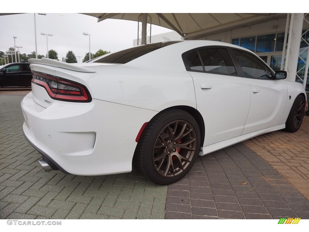 2015 Charger SRT Hellcat - Bright White / Black photo #3