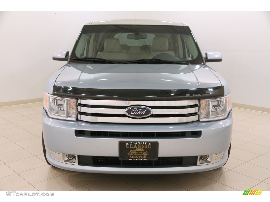 2009 Flex SEL - Light Ice Blue Metallic / Medium Light Stone photo #2