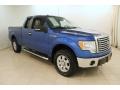 Blue Flame Metallic 2010 Ford F150 XLT SuperCab 4x4