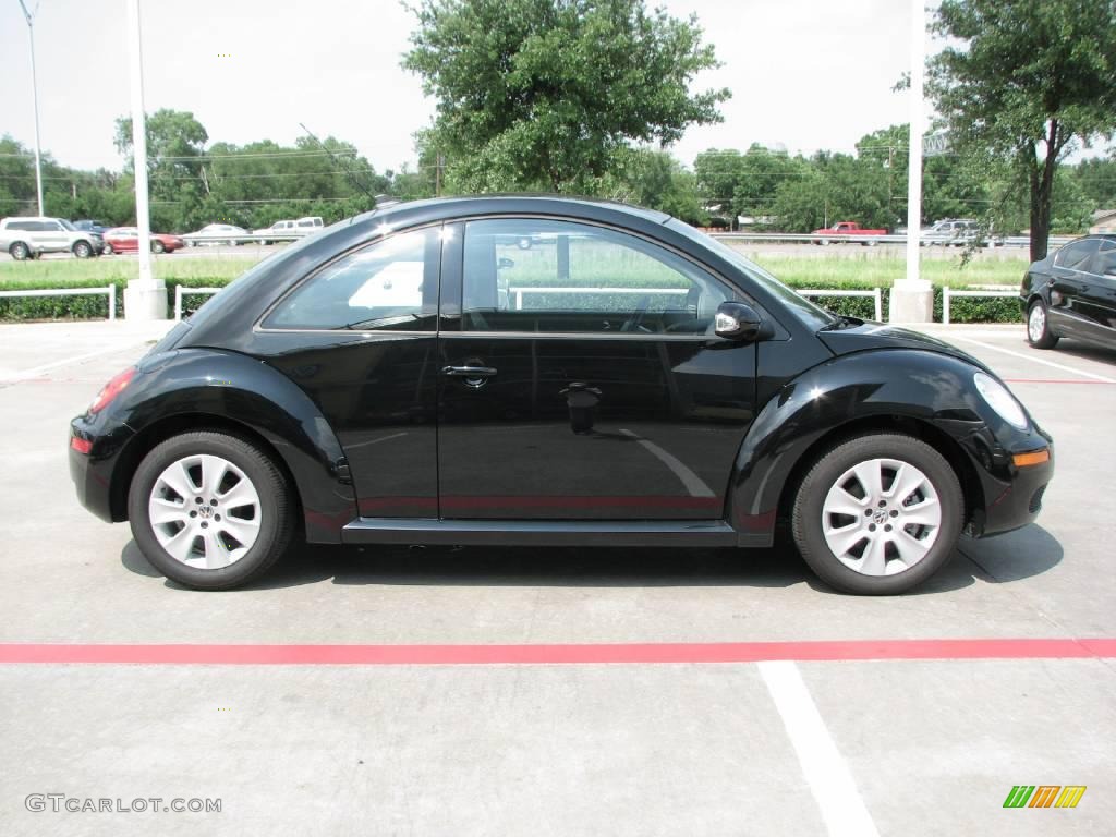 2009 New Beetle 2.5 Coupe - Black / Black photo #4