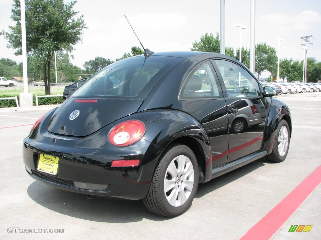 2009 New Beetle 2.5 Coupe - Black / Black photo #5