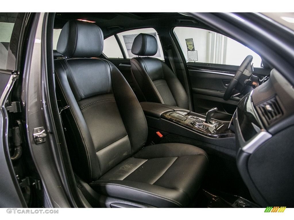 2016 5 Series 535i Sedan - Space Grey Metallic / Black photo #2