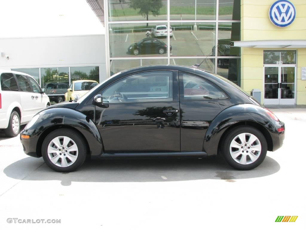 2009 New Beetle 2.5 Coupe - Black / Black photo #8