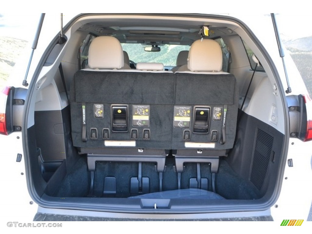 2017 Toyota Sienna Limited AWD Trunk Photos