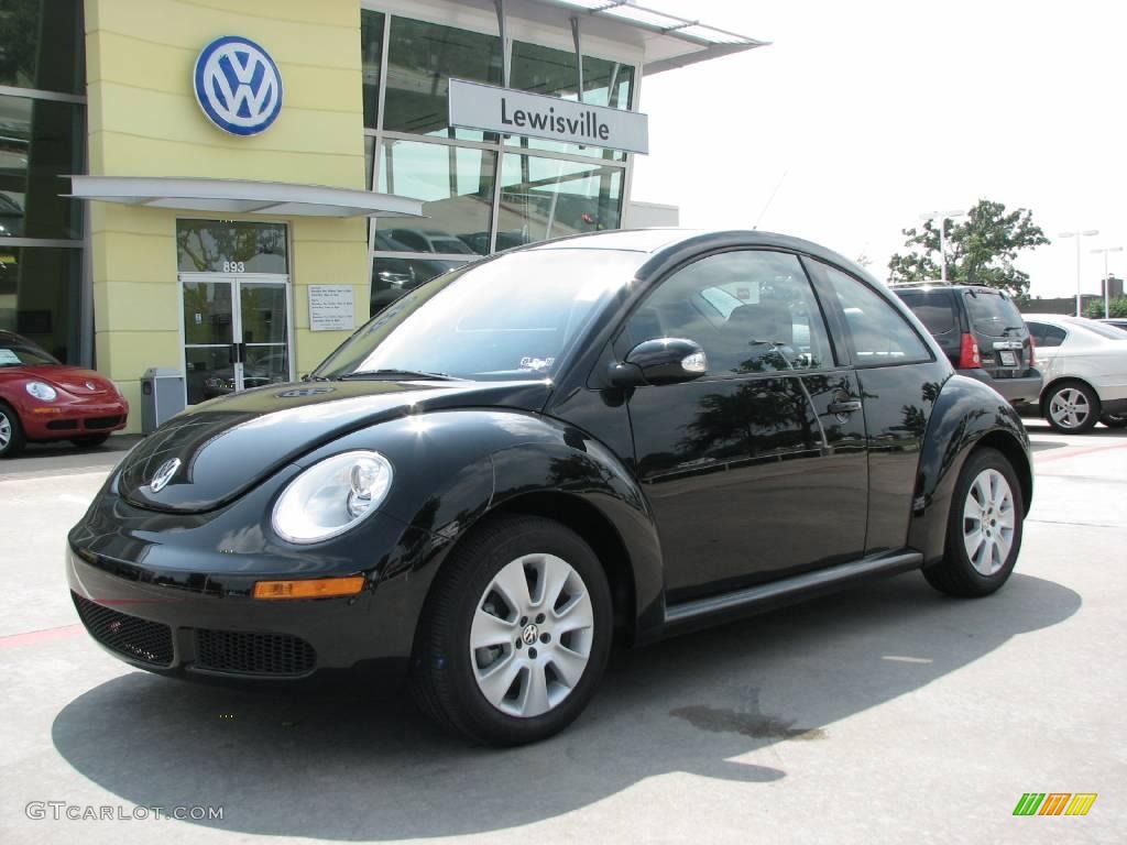2009 New Beetle 2.5 Coupe - Black / Black photo #9