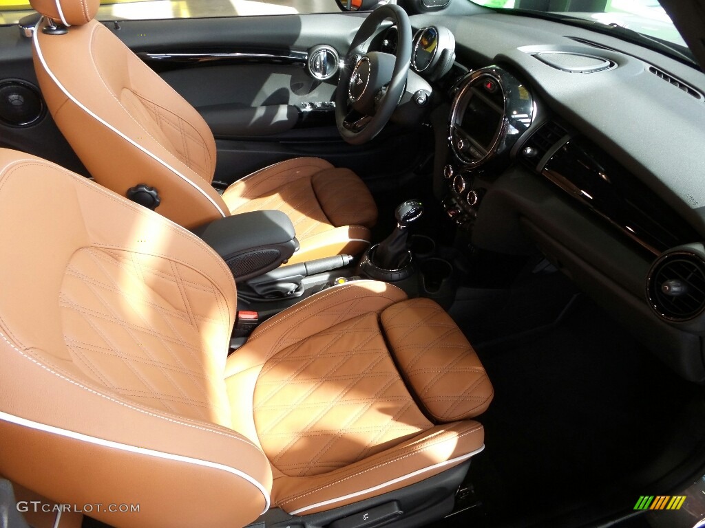Chesterfield Leather/Malt Brown Interior 2017 Mini Convertible Cooper Photo #115701171