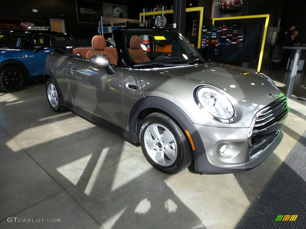 Melting Silver Metallic 2017 Mini Convertible Cooper Exterior Photo #115701195