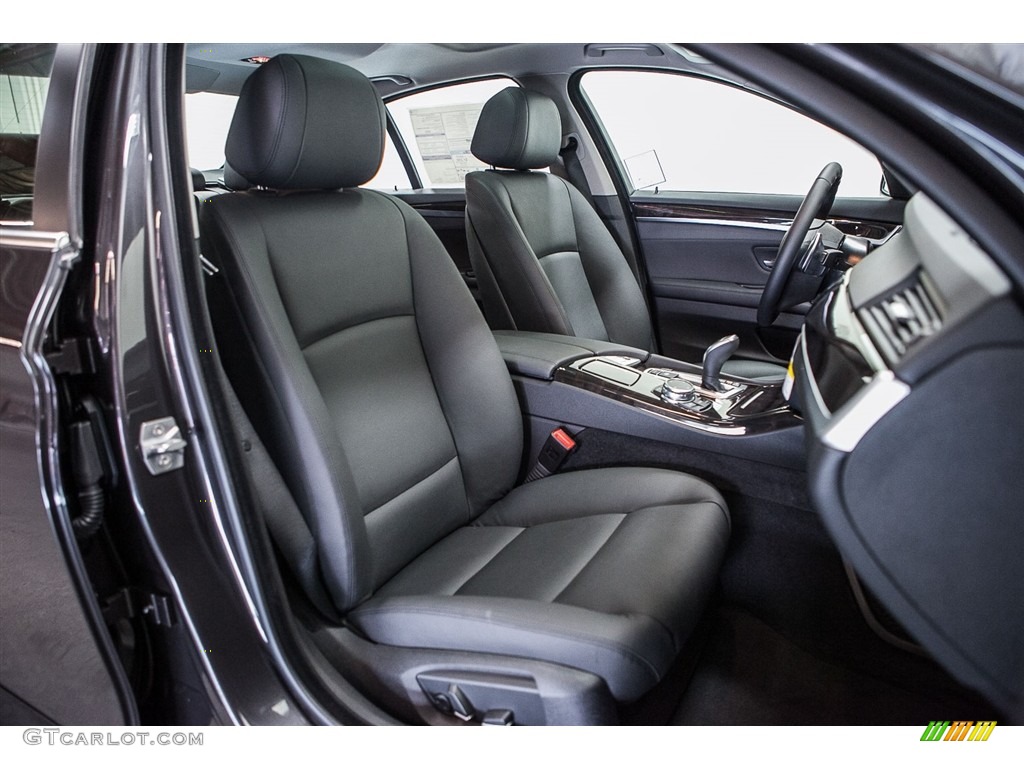 2016 5 Series 535i Sedan - Dark Graphite Metallic / Black photo #2
