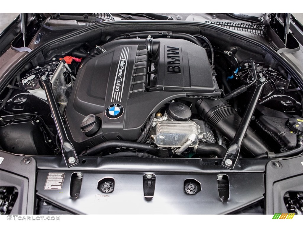 2016 5 Series 535i Sedan - Dark Graphite Metallic / Black photo #8