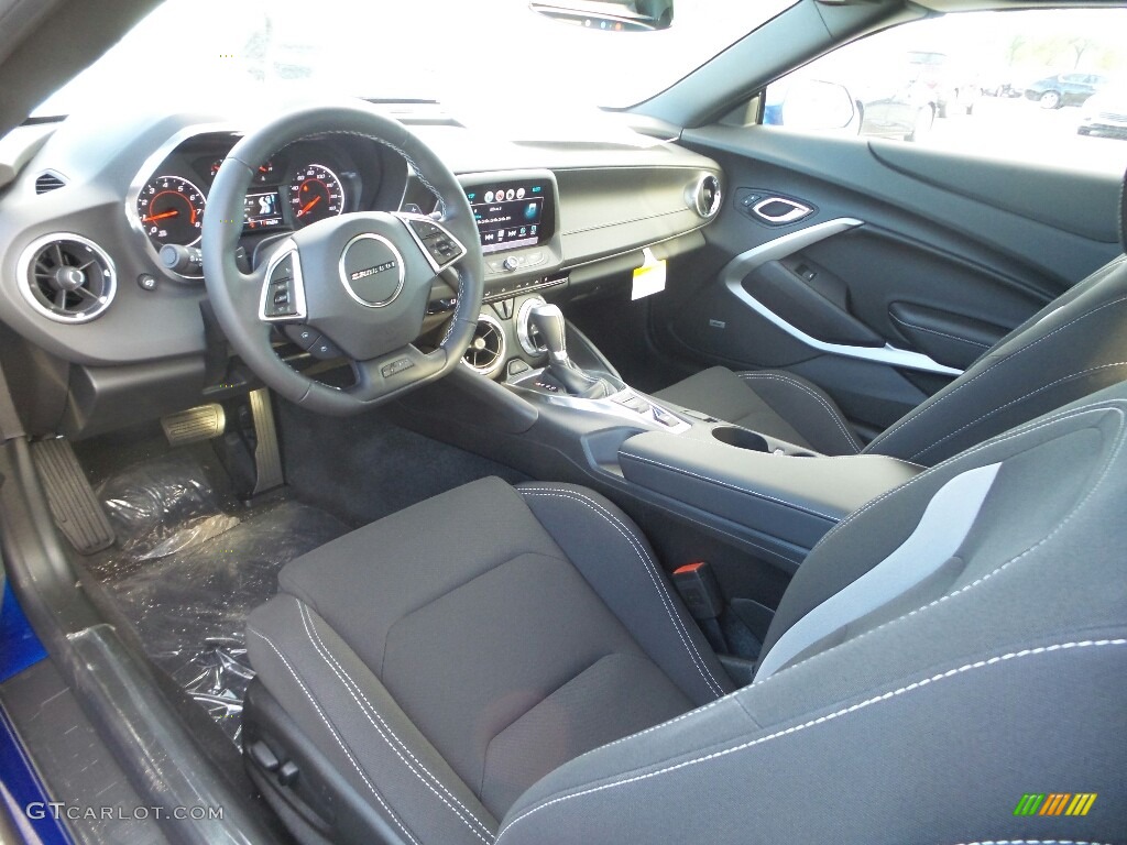 Jet Black Interior 2017 Chevrolet Camaro LT Convertible Photo #115703712