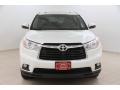 2014 Blizzard White Pearl Toyota Highlander XLE AWD  photo #2