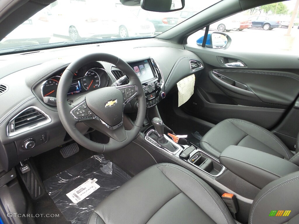 Jet Black Interior 2017 Chevrolet Cruze Premier Photo #115704462
