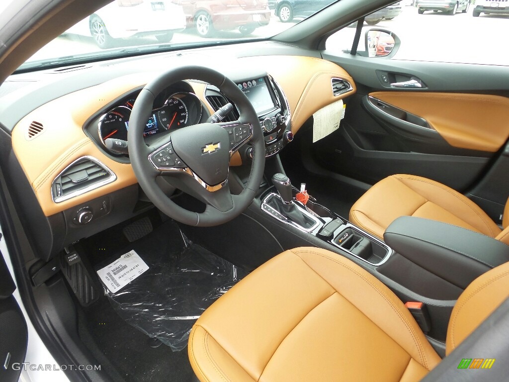 Jet Black/Kalhari Interior 2017 Chevrolet Cruze Premier Photo #115704705