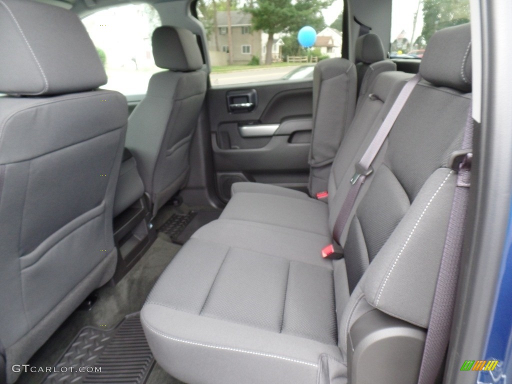 2017 Chevrolet Silverado 1500 LT Crew Cab 4x4 Rear Seat Photo #115704894