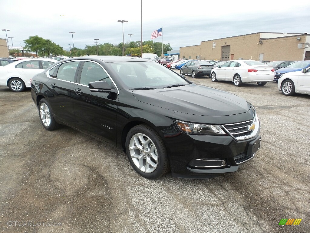 Mosaic Black Metallic 2017 Chevrolet Impala LT Exterior Photo #115705254