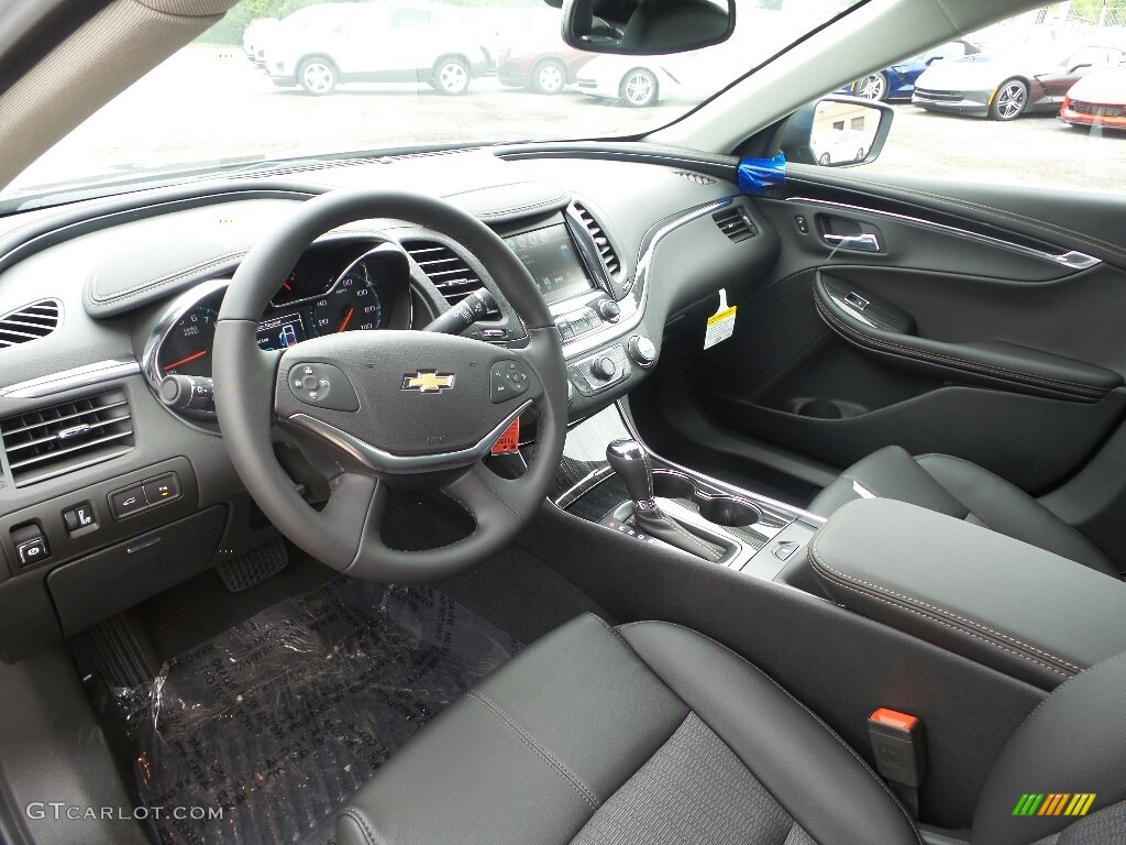 Jet Black Interior 2017 Chevrolet Impala LT Photo #115705380